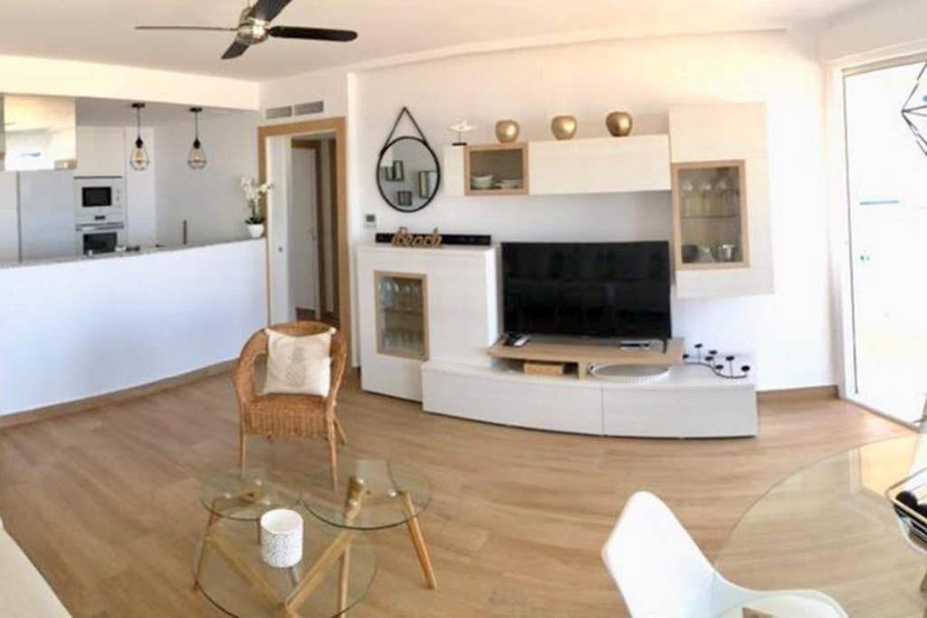 Ferienwohnung Playa De Gandia 1Ere Ligne El Galeon Exterior foto