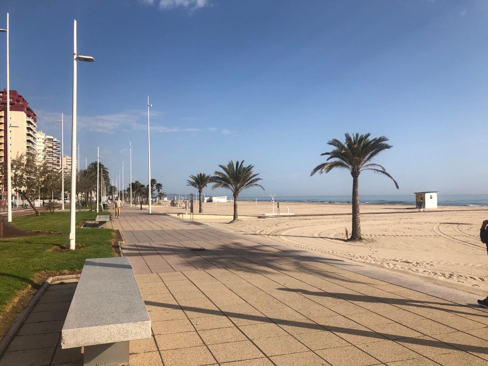 Ferienwohnung Playa De Gandia 1Ere Ligne El Galeon Exterior foto
